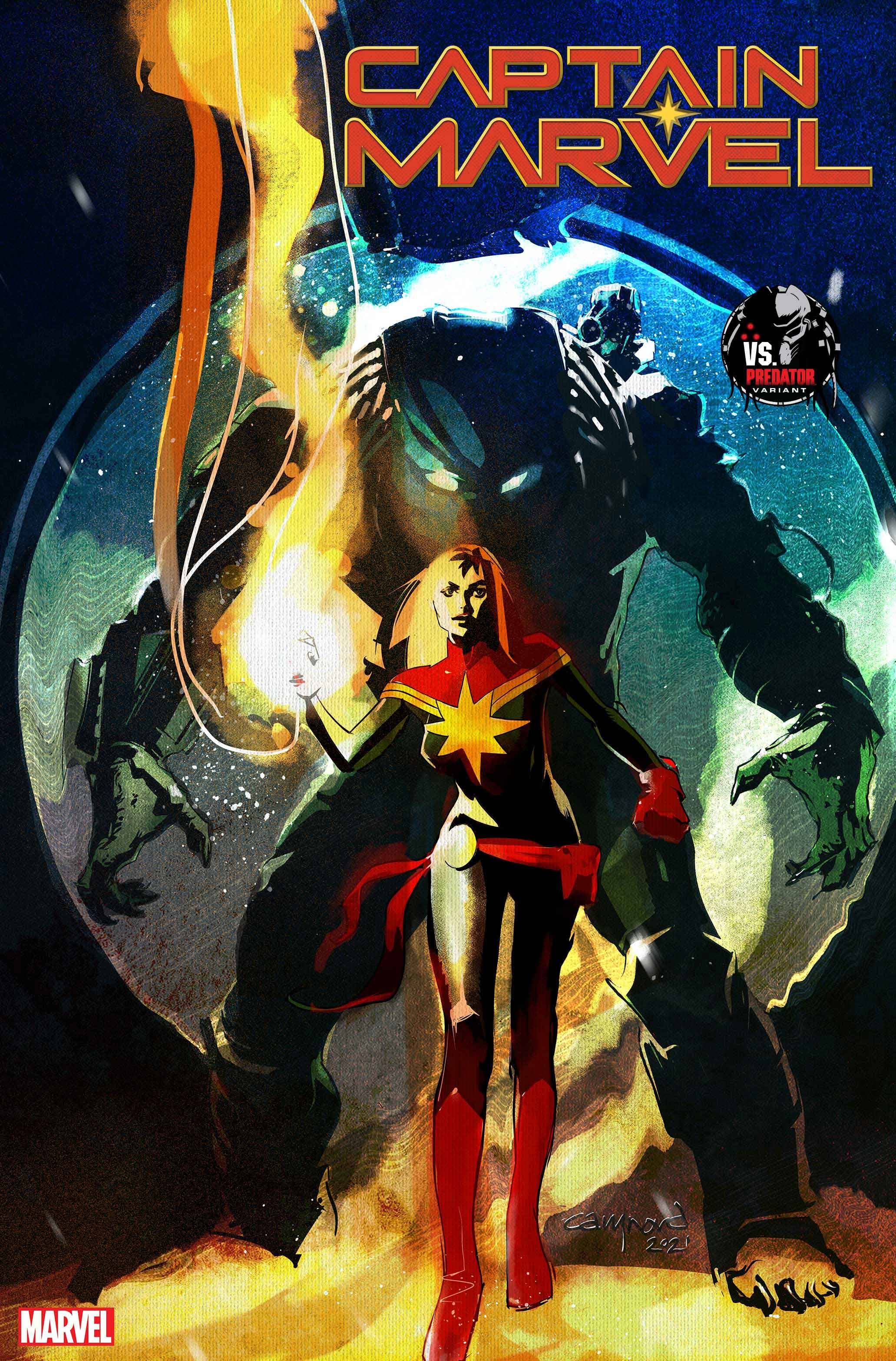 Captain Marvel #40 Nord Predator Var