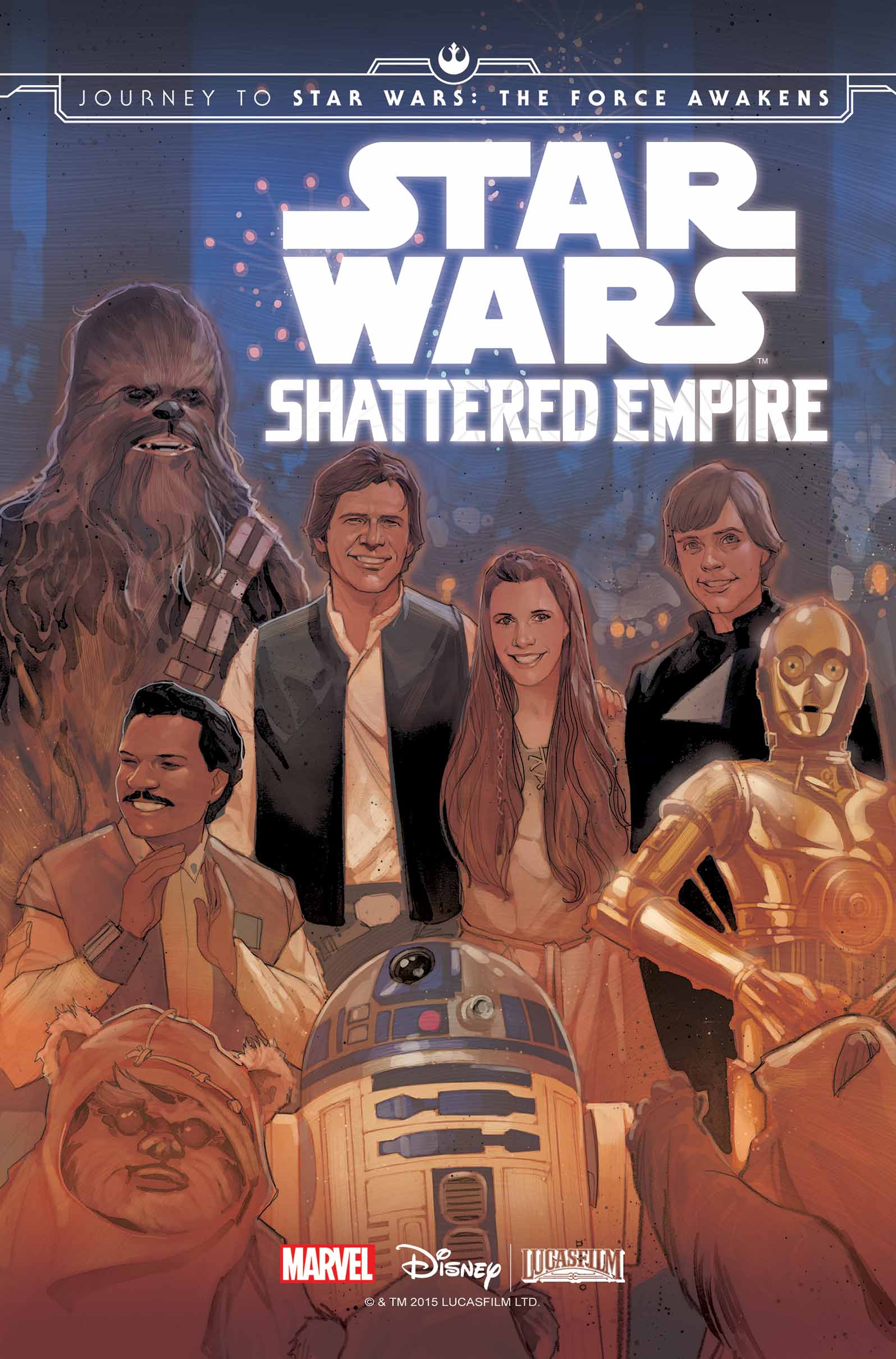 Journey to Star Wars: The Force Awakens - Shattered Empire (2015)  #1-4