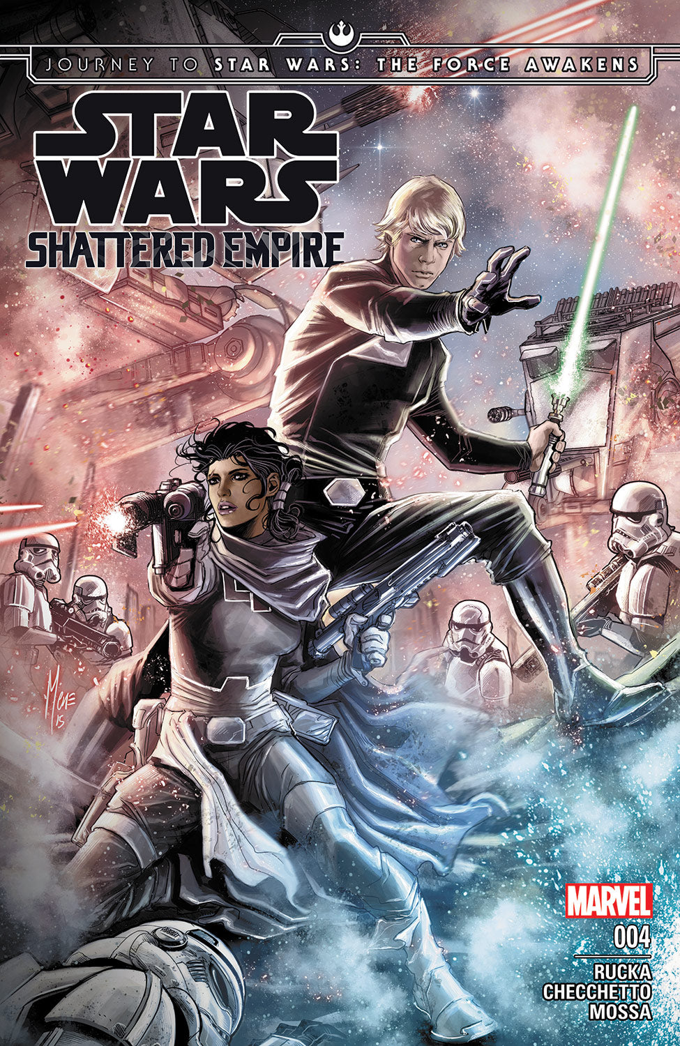 Journey to Star Wars: The Force Awakens - Shattered Empire (2015)  #1-4