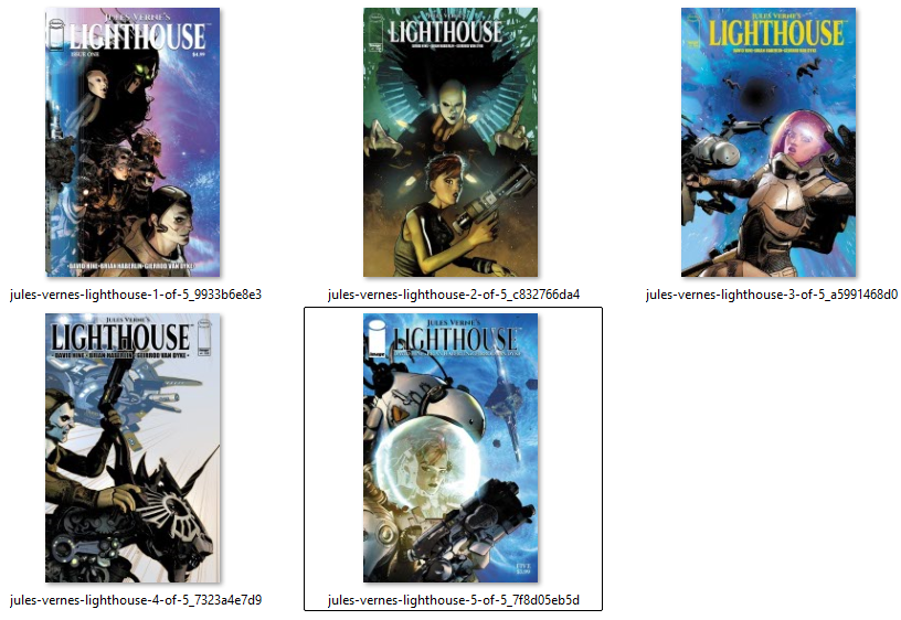 Jules Verne's Lighthouse Complete Set #1-5