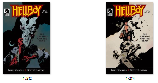 Hellboy The Sleeping And The Dead Complete Set #1-2