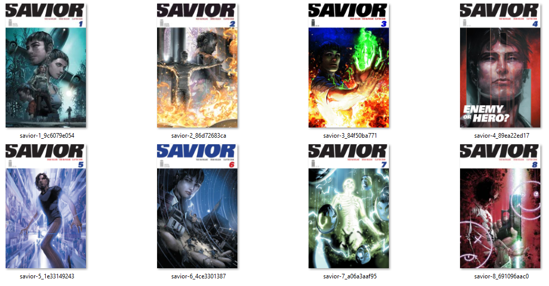 Savior Complete Set  #1-8