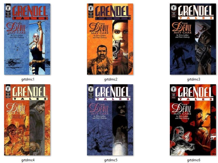 Grendel Tales The Devil May Care Complete Set #1-6