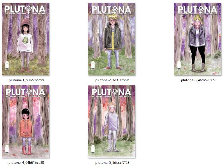 Plutona Complete Set #1-5