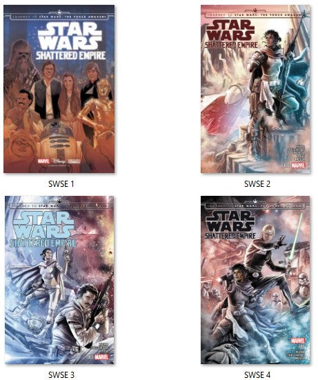 Journey to Star Wars: The Force Awakens - Shattered Empire (2015)  #1-4