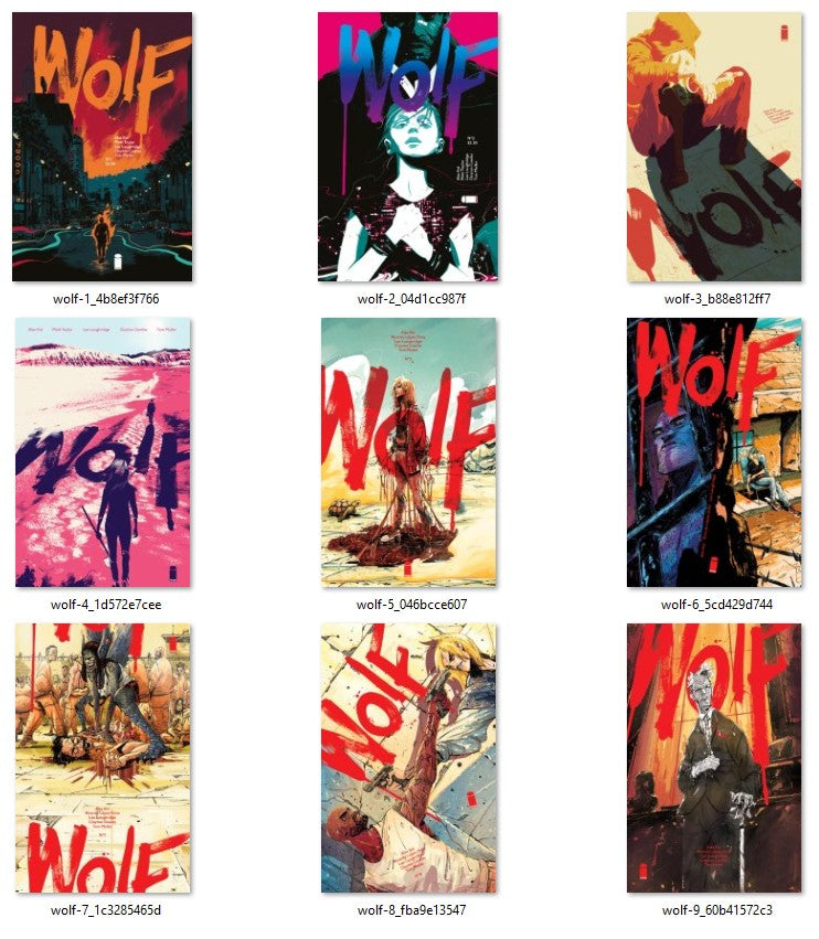 Wolf Complete Set #1-9