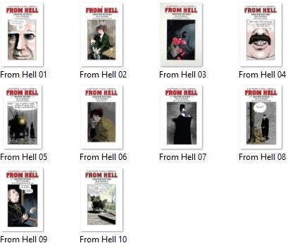 Alan Moore's From Hell Master Edition 1-10 Complete