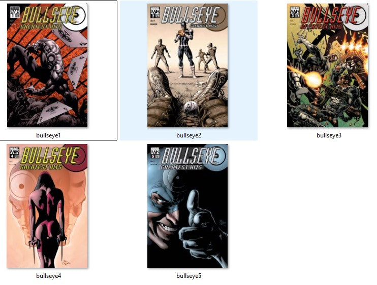 Bullseye Greatest Hits #1-5 (2004) VF+