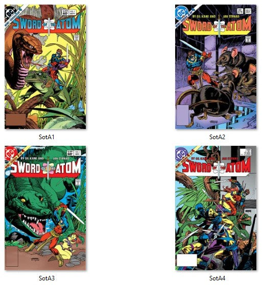 Sword of the Atom 1-4 (1983) VF+