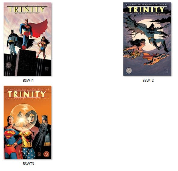 Batman/Superman/Wonder Woman: Trinity 1-3 (2003) NM