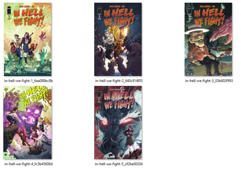 In Hell We Fight 1-5 (2023) NM