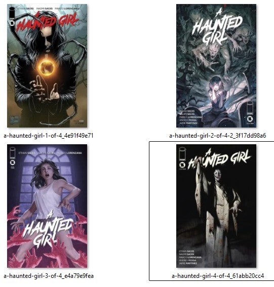A Haunted Girl 1-4 (2023) NM