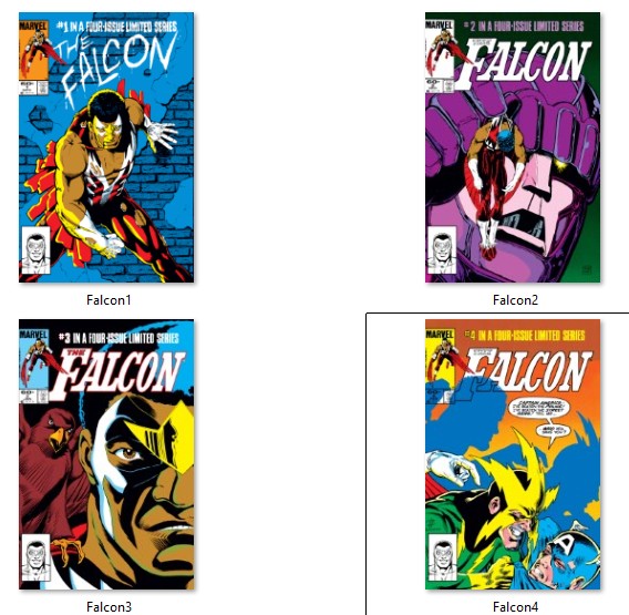 The Falcon 1-4 (1983) VF+