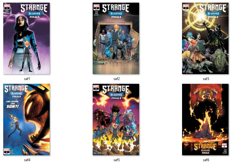 Strange Academy Finals 1-6 (2022) NM