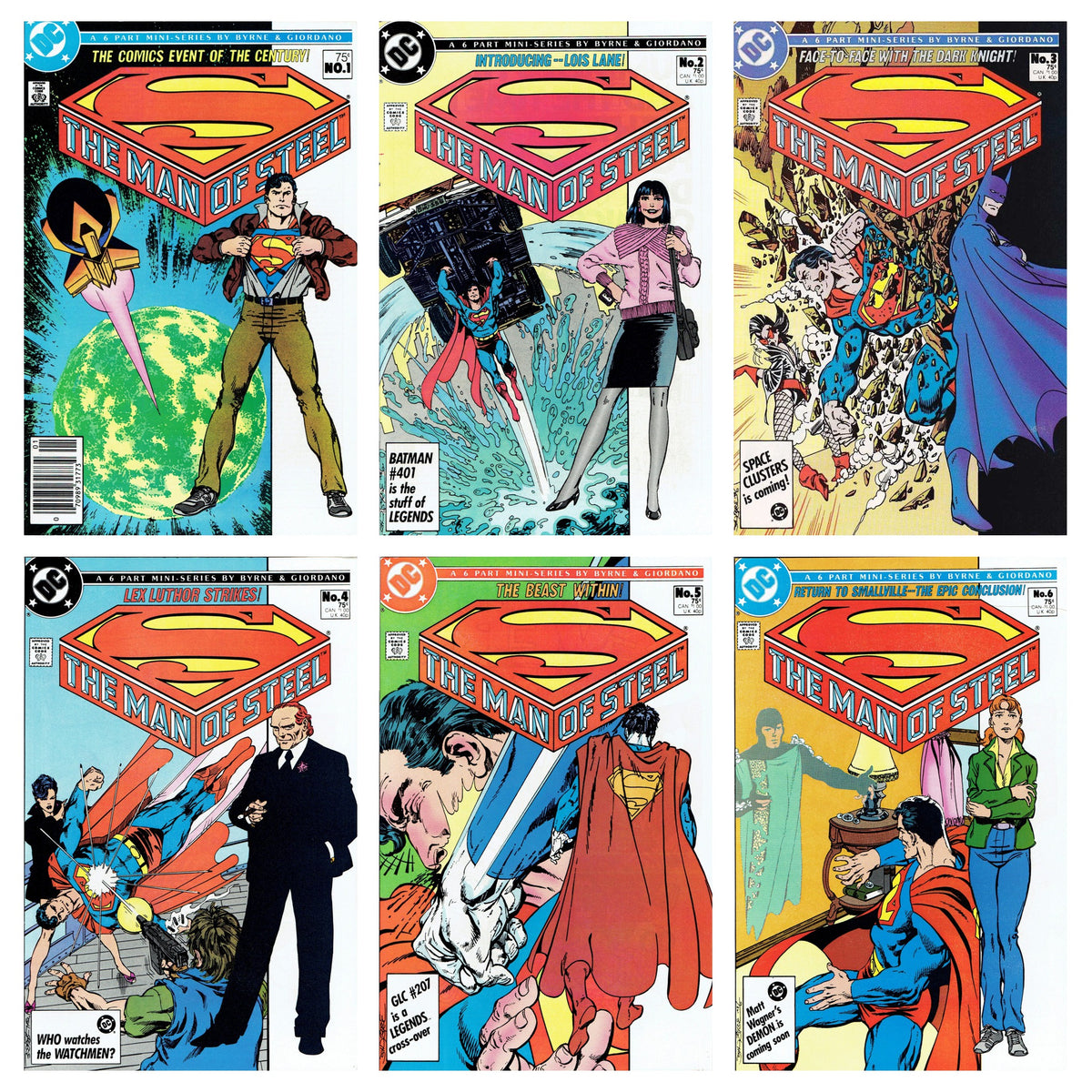 Superman: The Man of Steel (1986) 1-6