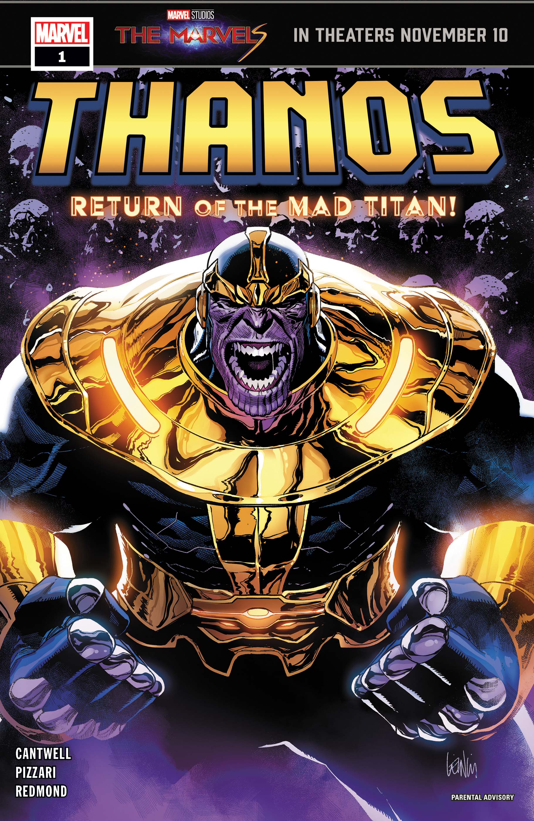 Thanos Return of the Mad Titan 1-4 + Annual