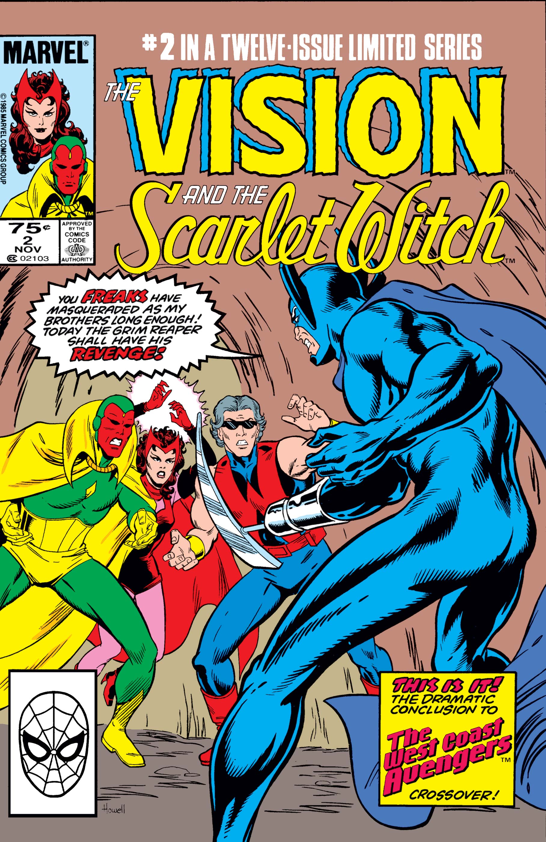 Vision and the Scarlet Witch 1-12 (1984 - NM Set)