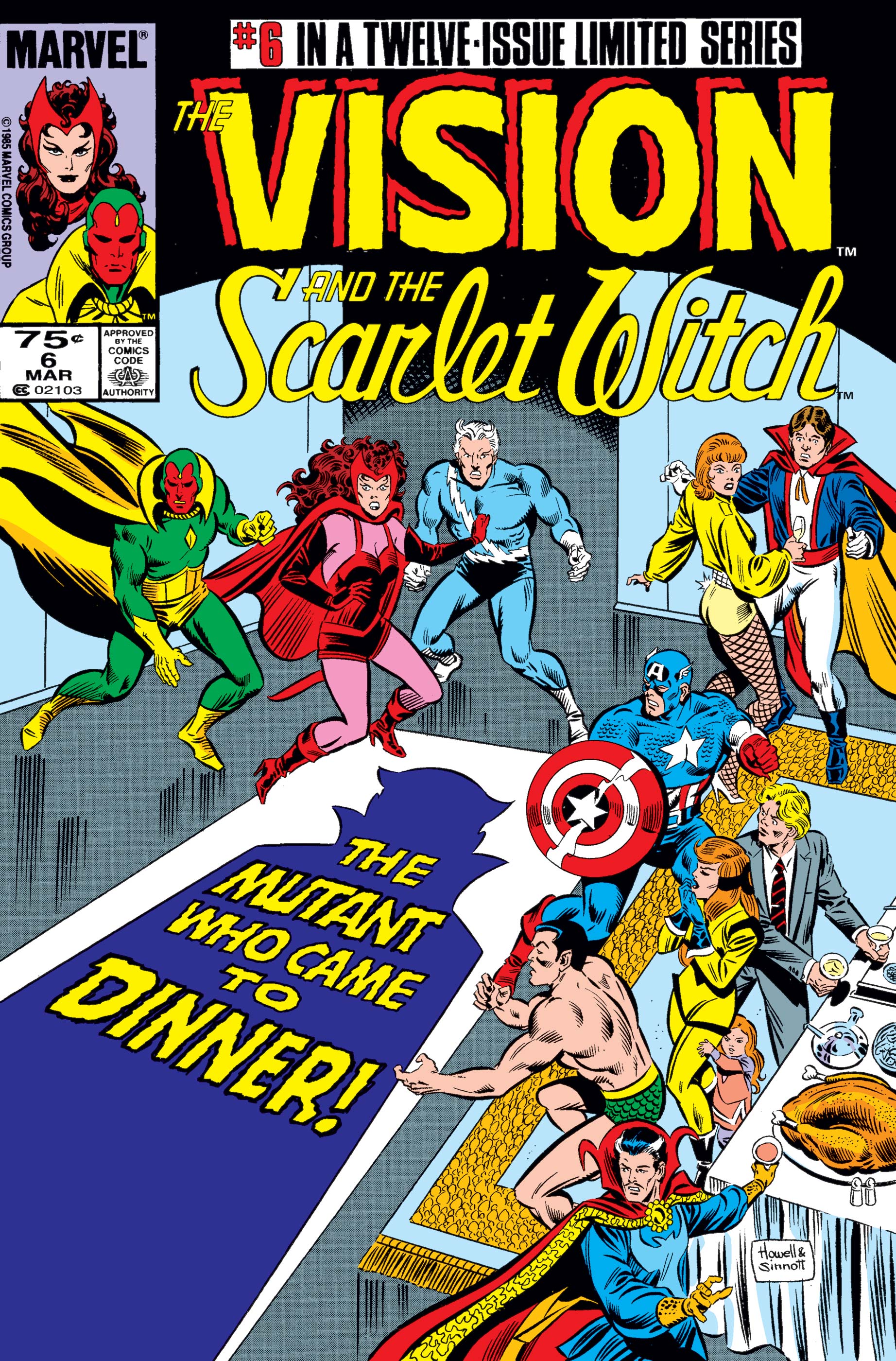 Vision and the Scarlet Witch 1-12 (1984 - NM Set)