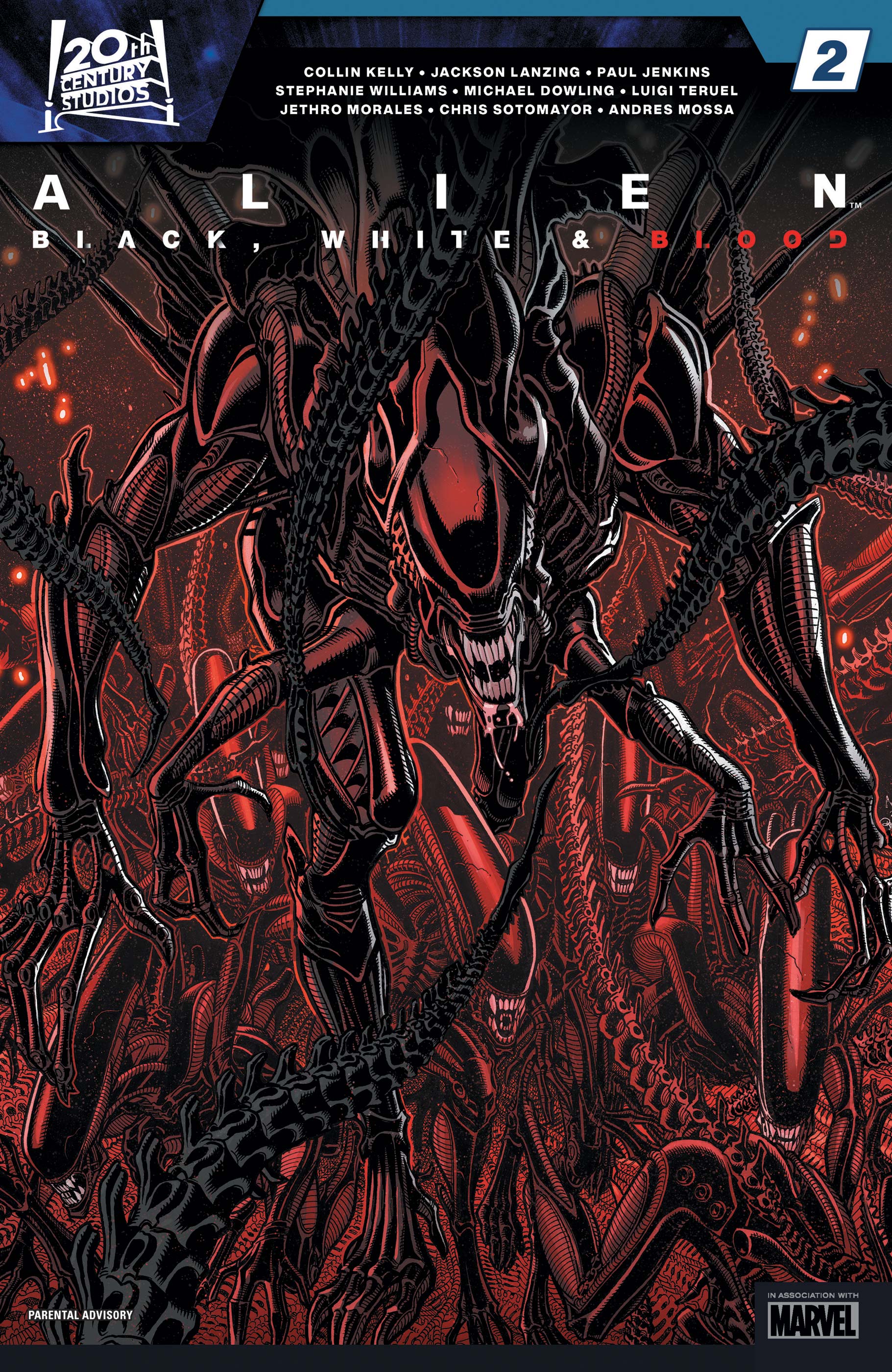 Aliens: Black, White, & Blood (2024) 1-4 Complete Set