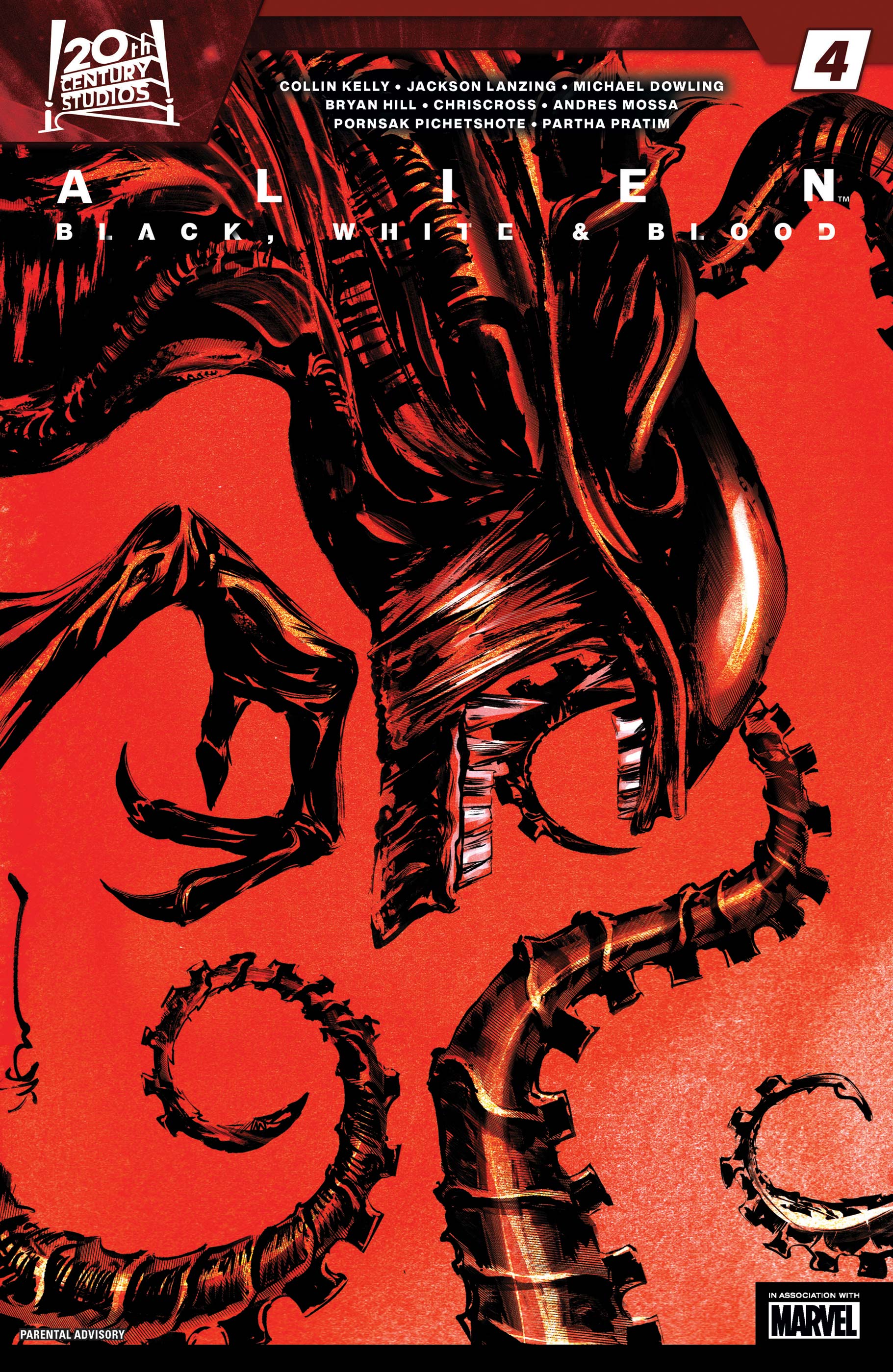 Aliens: Black, White, & Blood (2024) 1-4 Complete Set