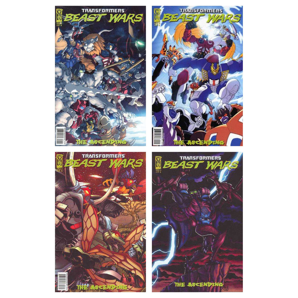 Transformers Beast Wars: The Ascending (2007) 1-4
