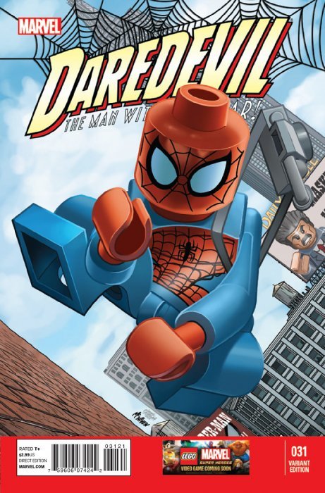 Daredevil #31 Lego Castellani Variant