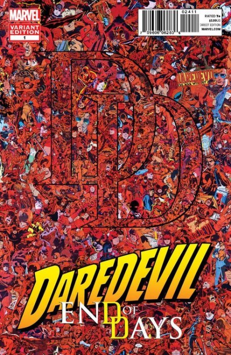 Daredevil End Of Days #1 (Of 8) Collage Variant