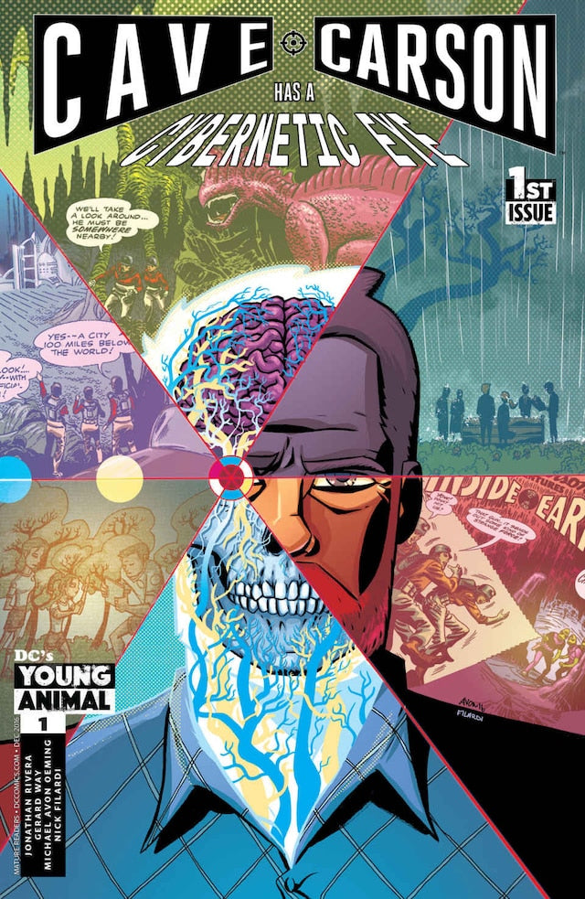 Cave Carson Has A Cybernetic Eye #1 (Mature)