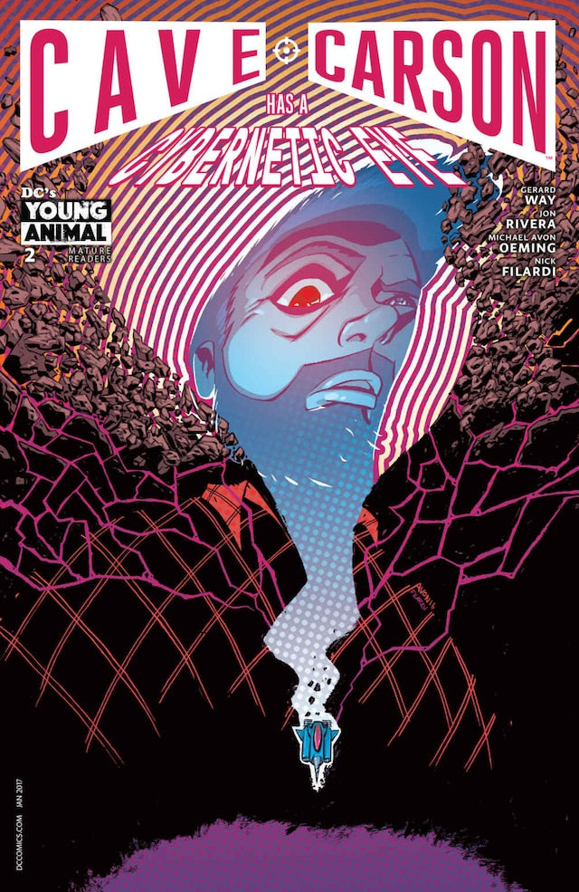 Cave Carson Has A Cybernetic Eye #2 (Mature)