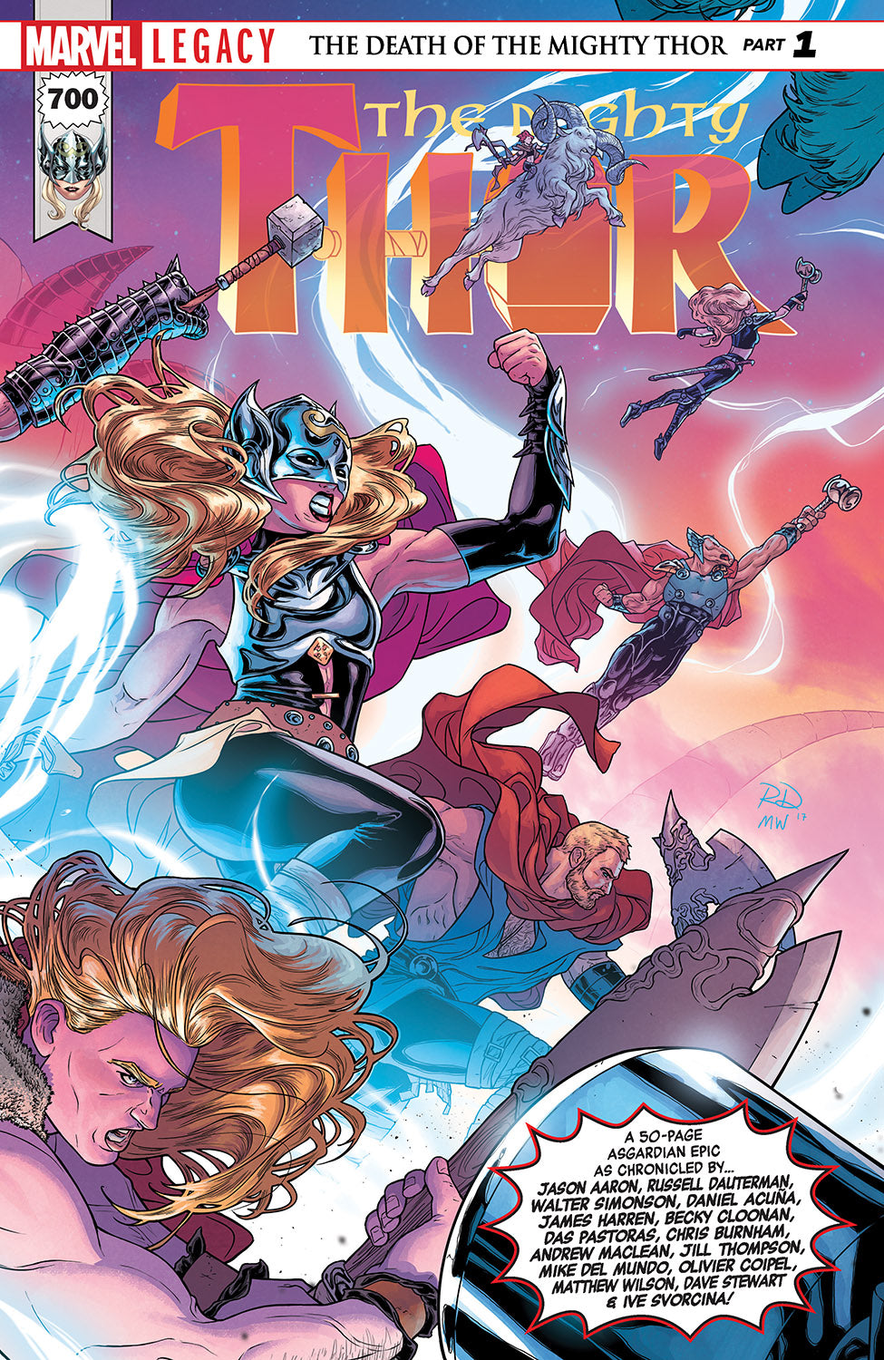 Mighty Thor #700 Leg