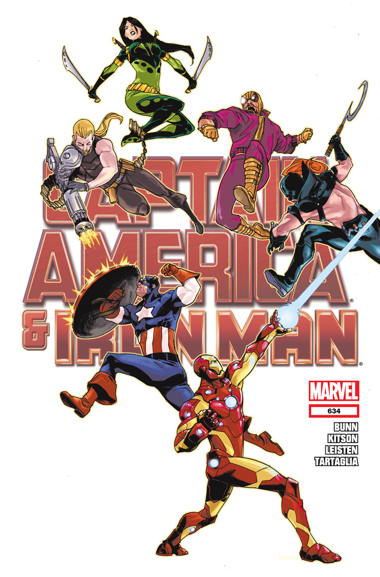 Captain America And Iron Man #634