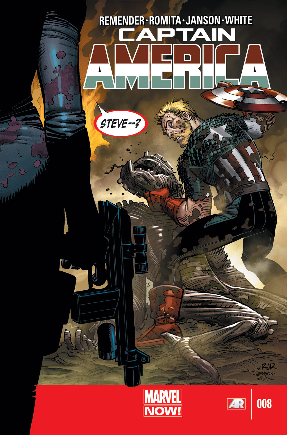 Captain America #8 Now