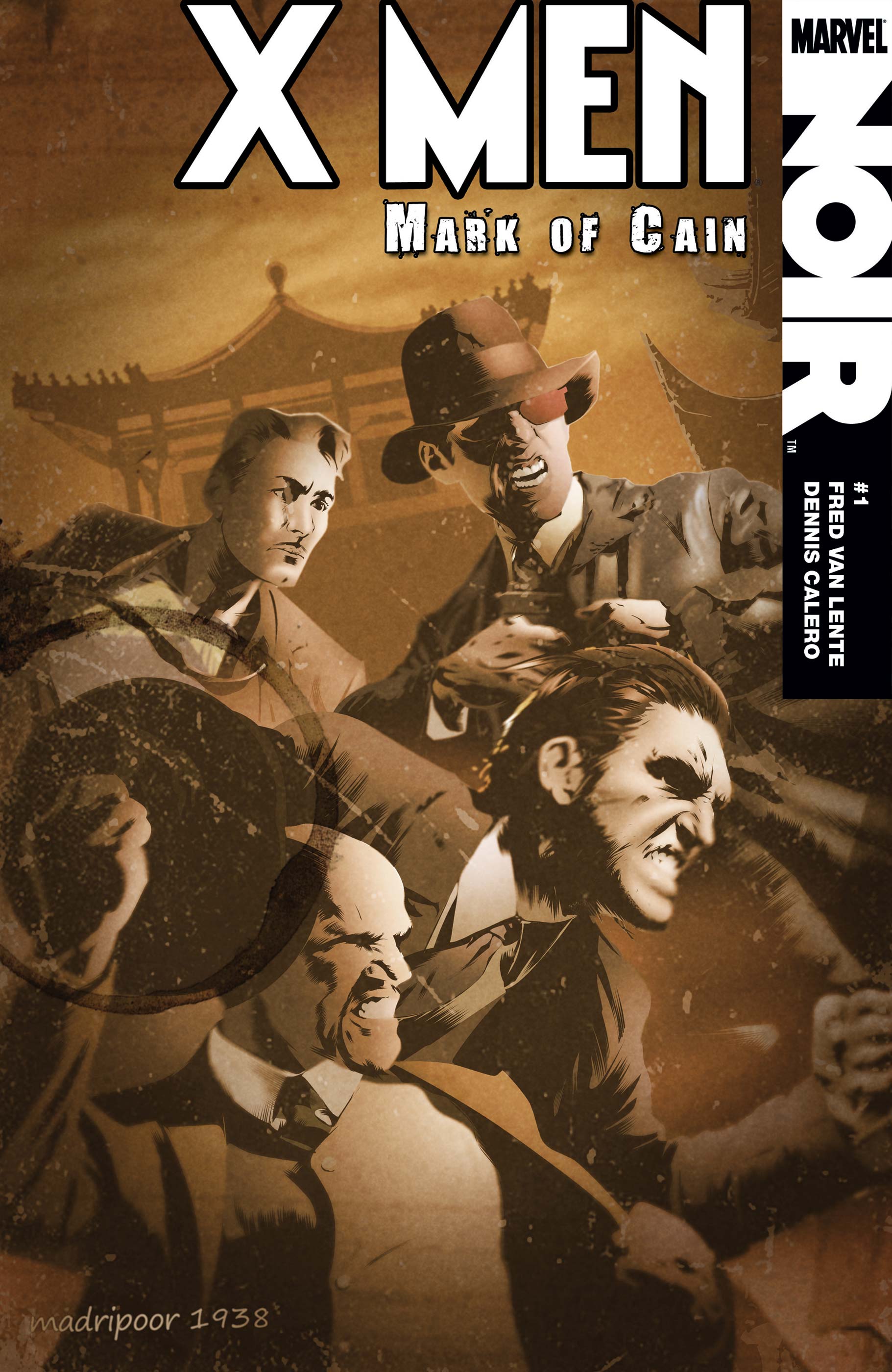 X-Men Noir Mark Of Cain #1 (Of 4)