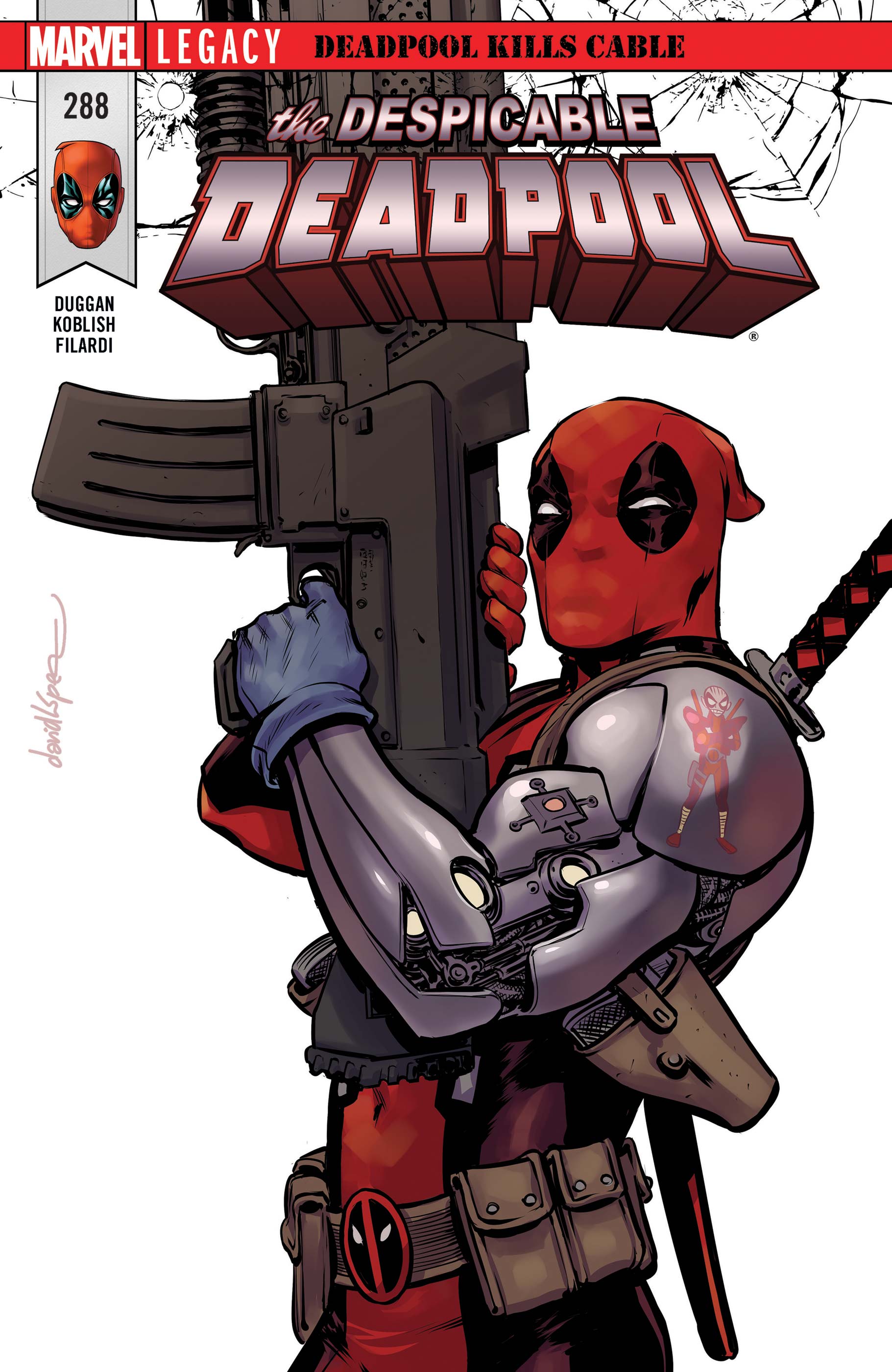 Despicable Deadpool #288 Leg