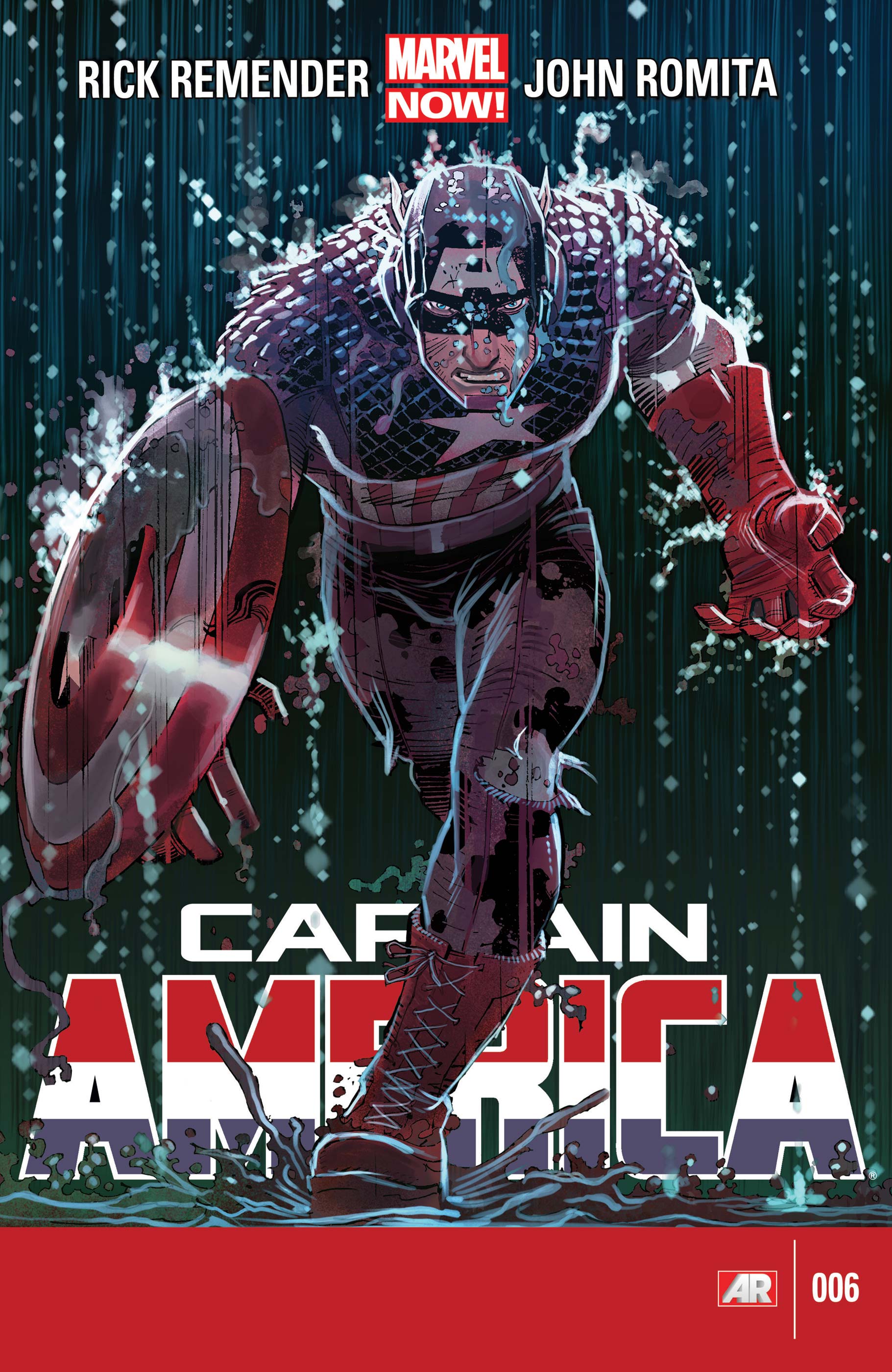 Captain America #6 Now