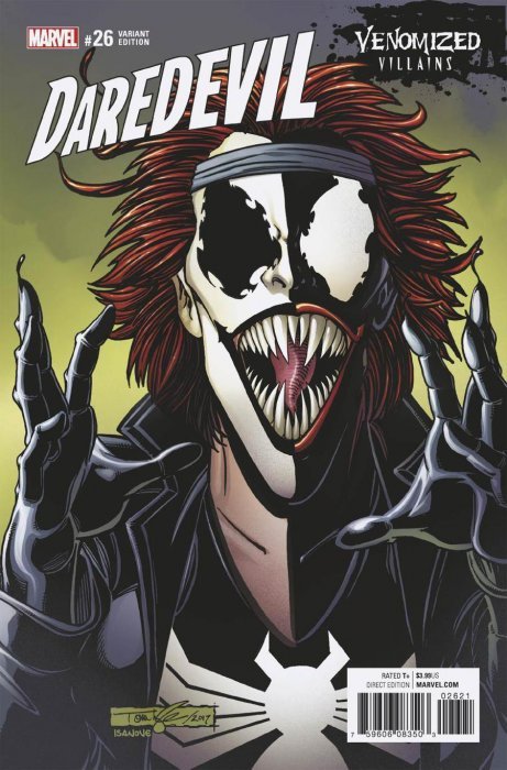 Daredevil #26 Venomized Typhoid Mary Variant