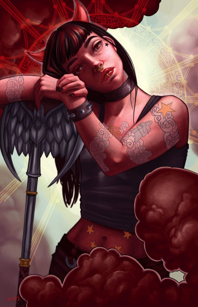 Mercy Sparx #13 - Devilish Paradise "Virgin Art" Variant