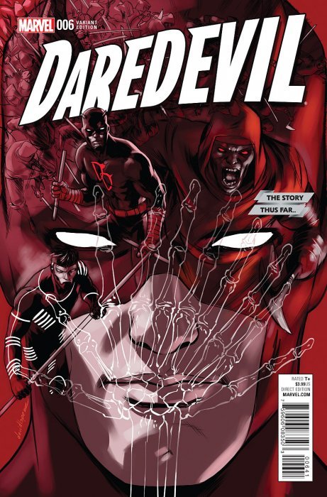 Daredevil #6 Story Thus Far Variant