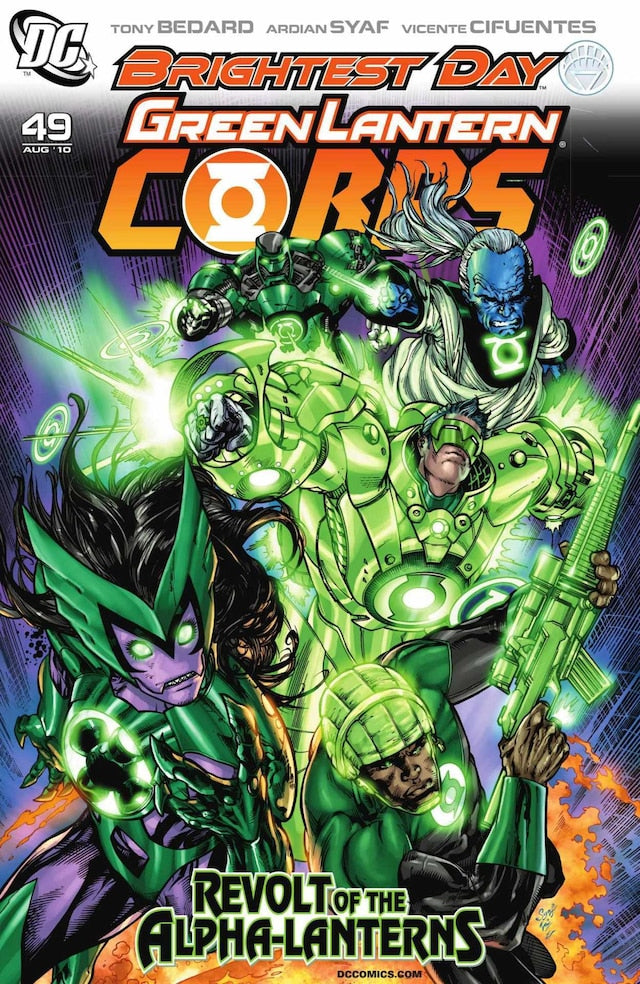 Green Lantern #49 (Blackest Night)