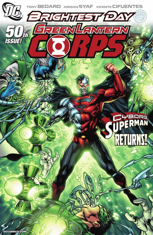 Green Lantern Corps #50 (Brightest Day)