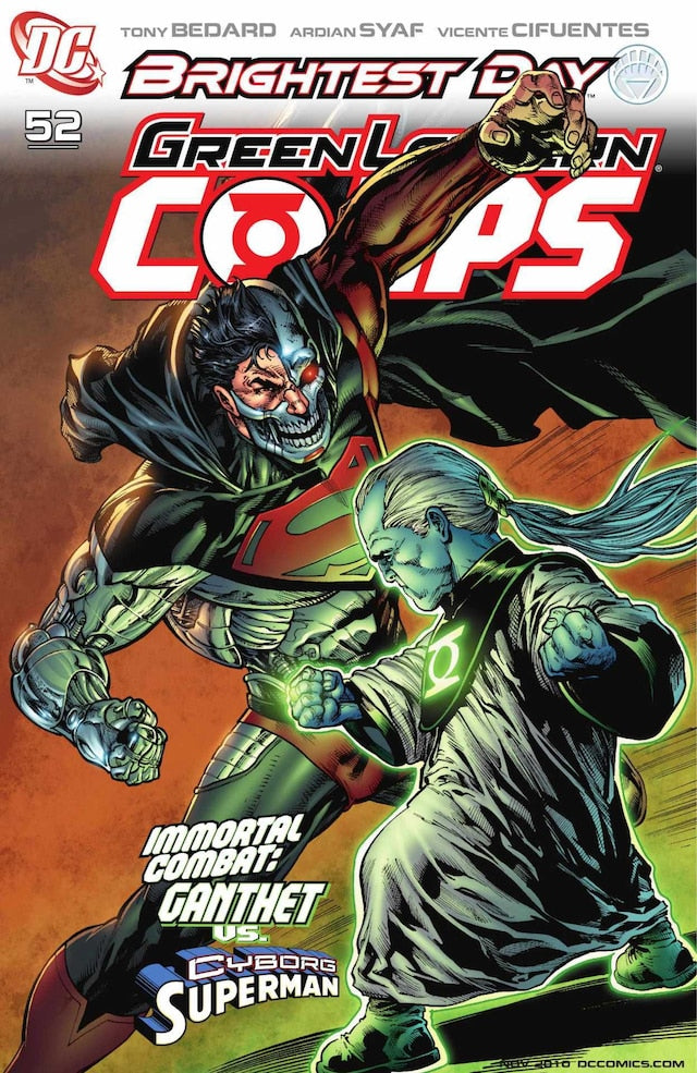 Green Lantern Corps #52 (Brightest Day)