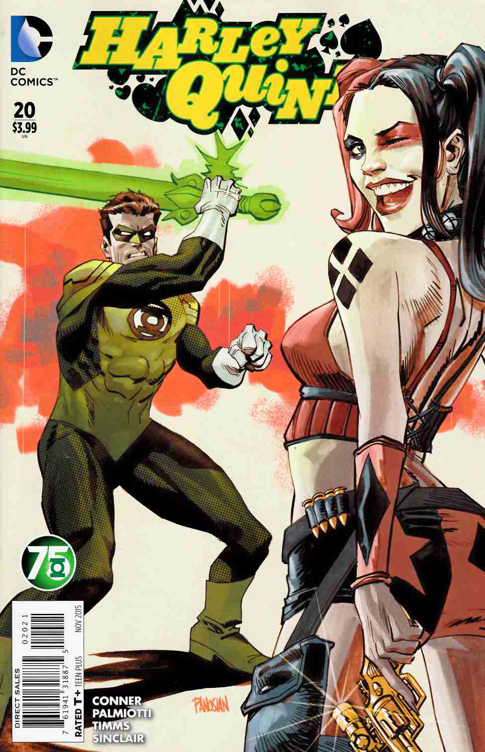 Harley Quinn #20 Green Lantern 75 Variant Edition
