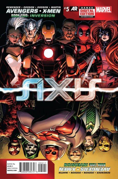 Avengers X-Men Axis #1-9 Complete Set