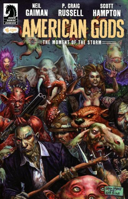 American Gods The Moment Of The Storm #1-9 Complete Set