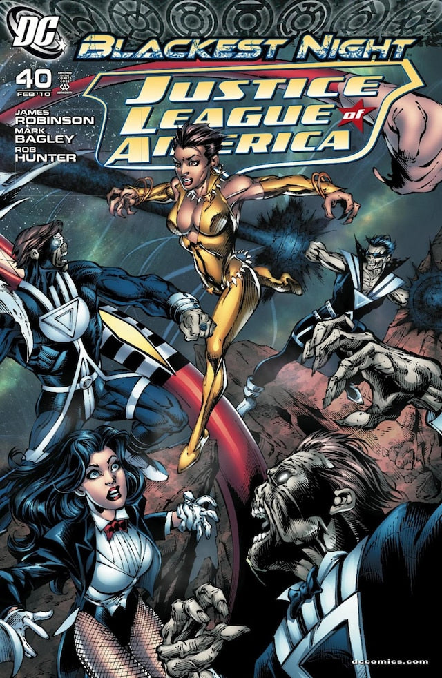 Justice League Of America #40 (Blackest Night)