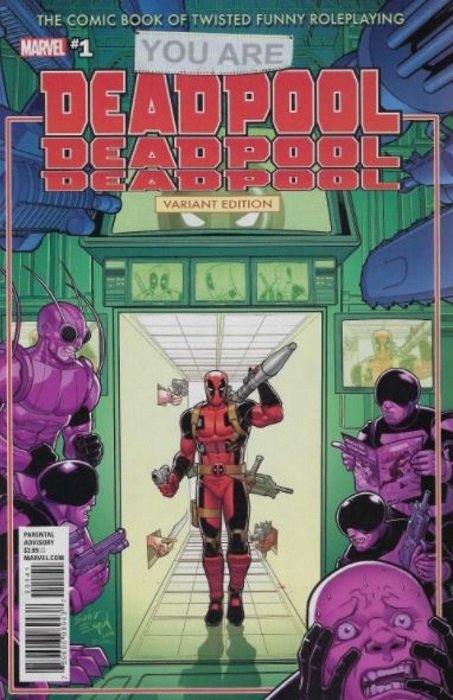 You Are Deadpool #1 (Of 5) Espin Role Playing Game Variant