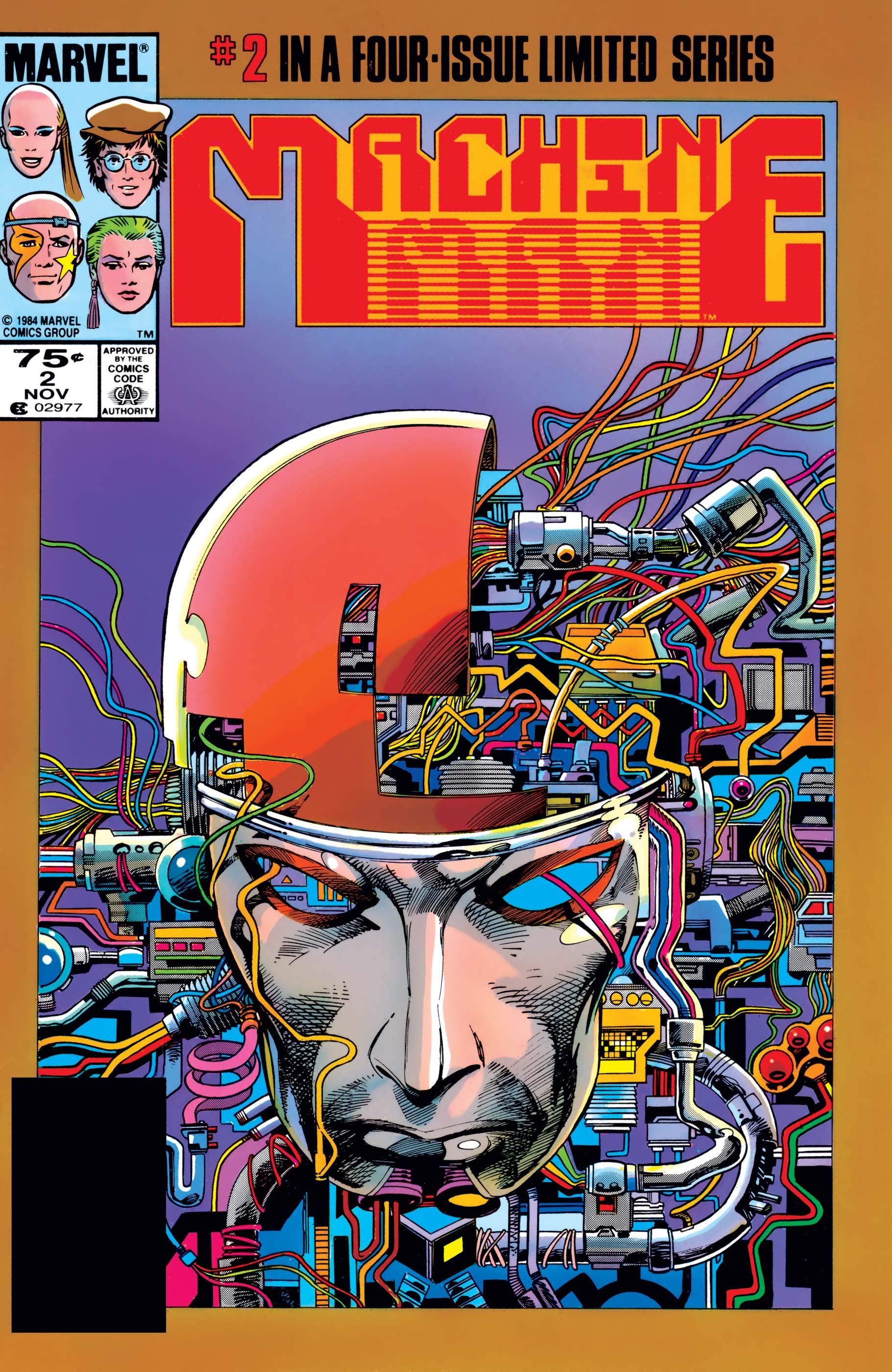 Machine Man #1-4 (1984) VF