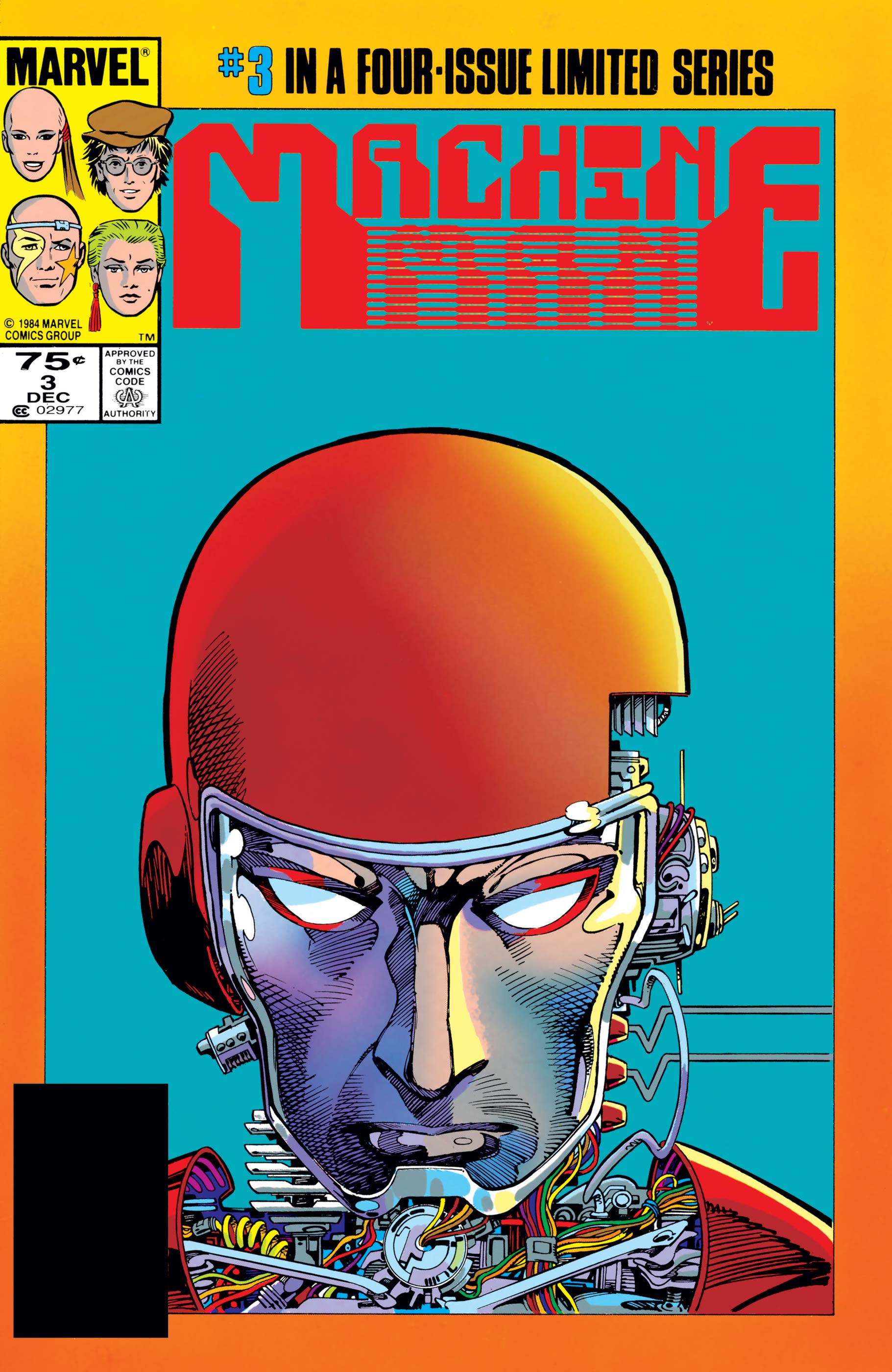 Machine Man #1-4 (1984) VF