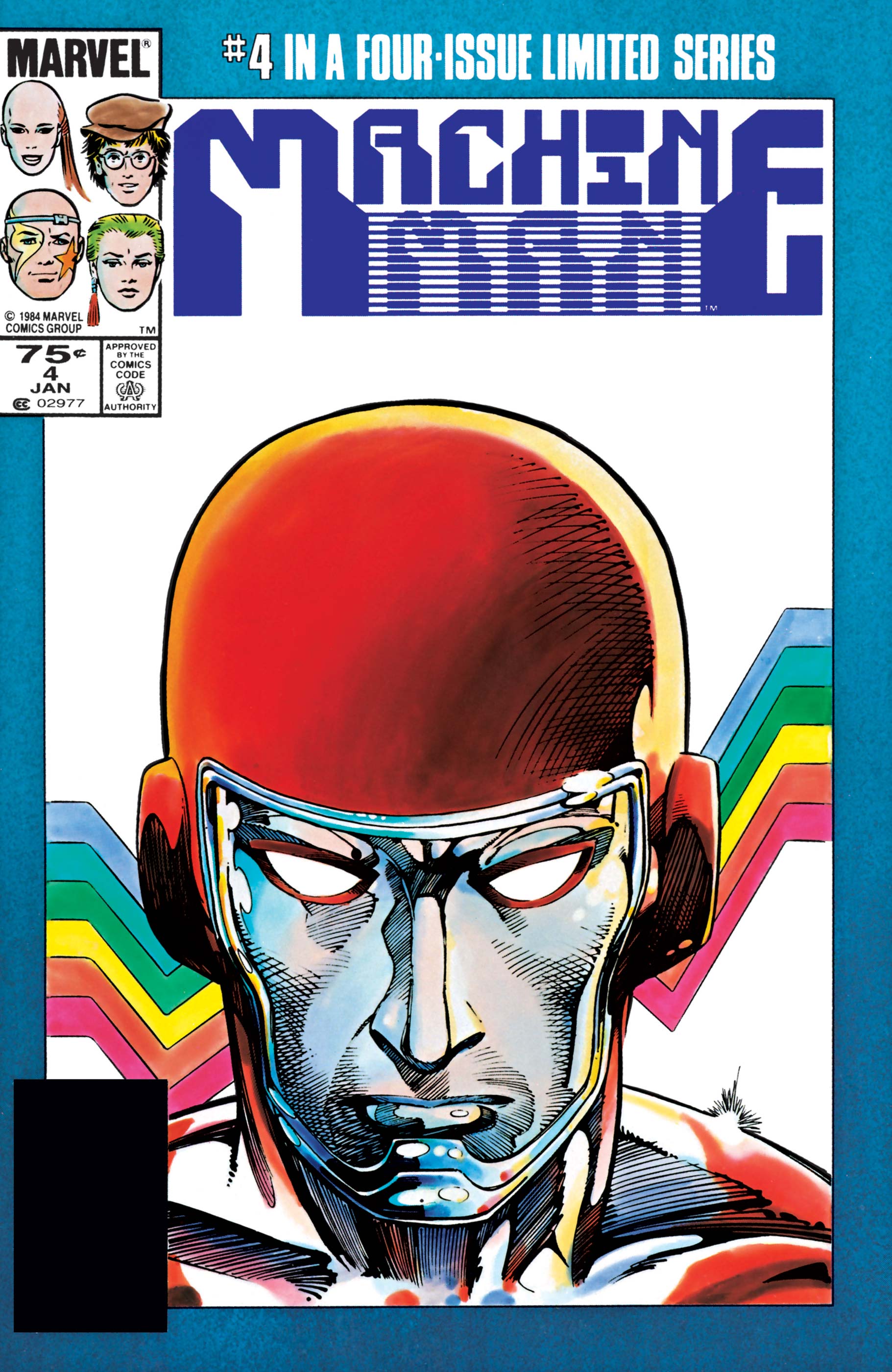 Machine Man #1-4 (1984) VF