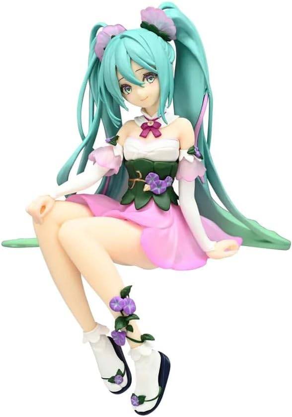 Noodle Stopper Figure: Hatsune Miku - Flower Fairy - Asagao (Pink ver.)